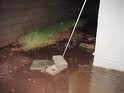 Water Ponding Around Base of House Picture